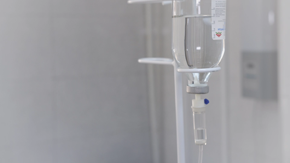 Капельница с магнезией